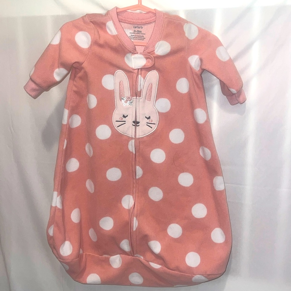 Carter’s Bunny sleep sack 0-3 Months